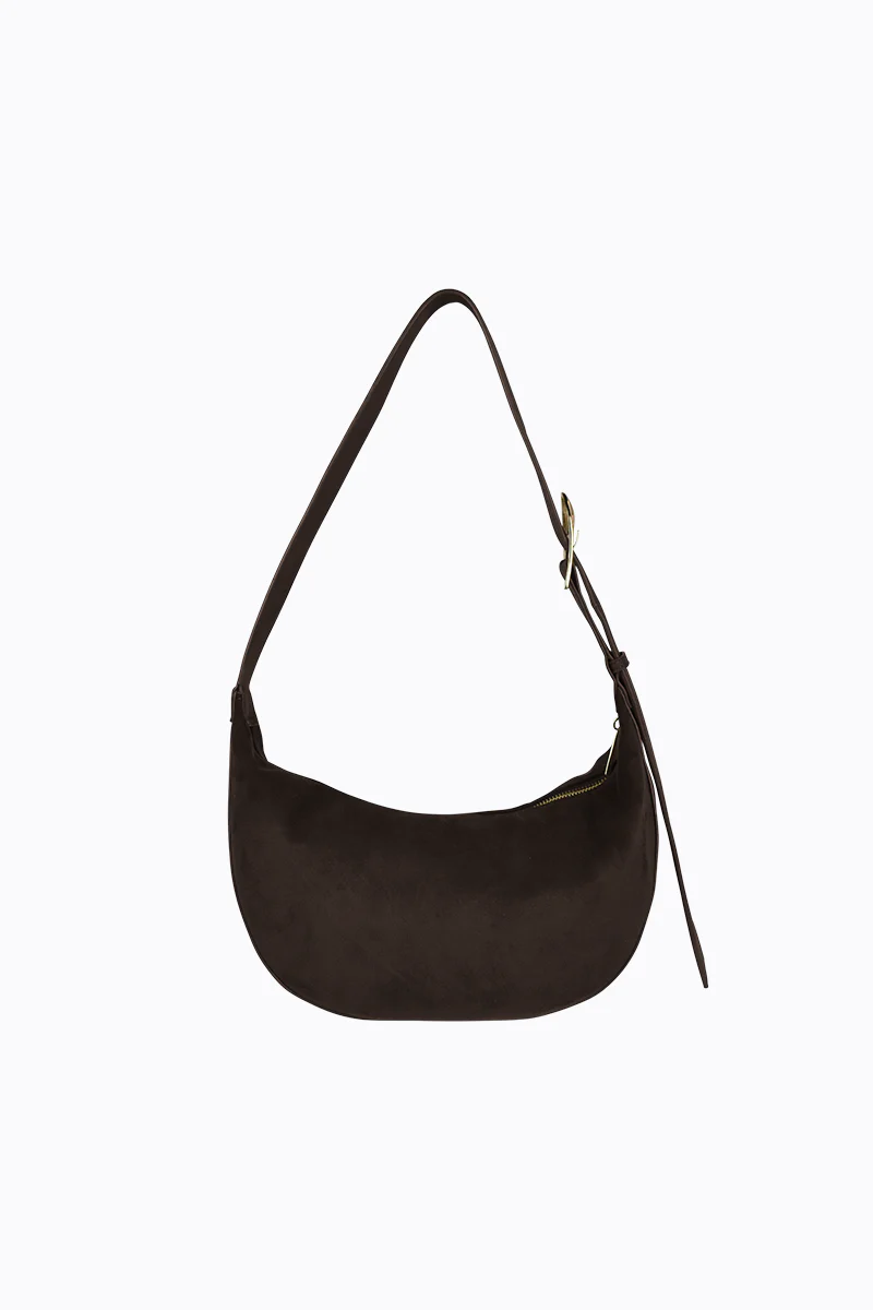 Damsel - Chocolate Faux Suede - Image 4