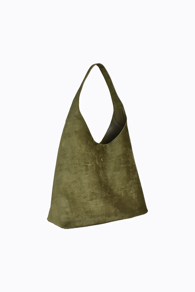 Duke - Khaki Faux Suede - Image 3