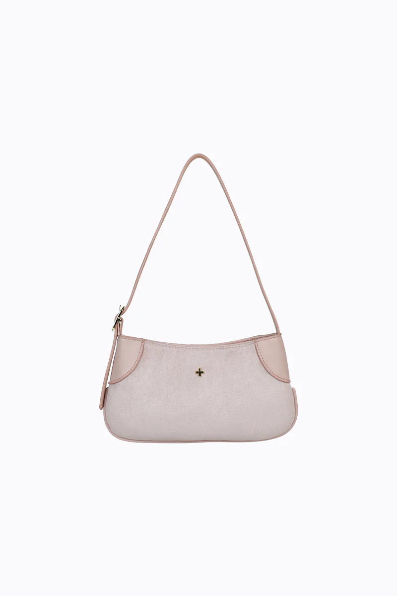 Glinda - Pink Faux Suede