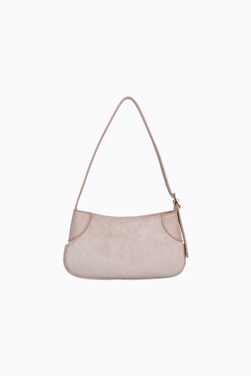 Glinda - Pink Faux Suede - Image 4