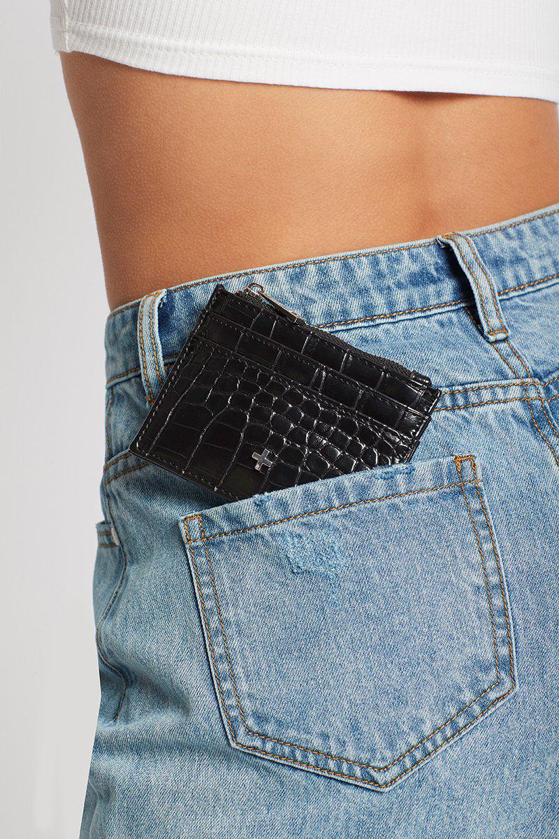 Ivy - Black Croc - Image 2