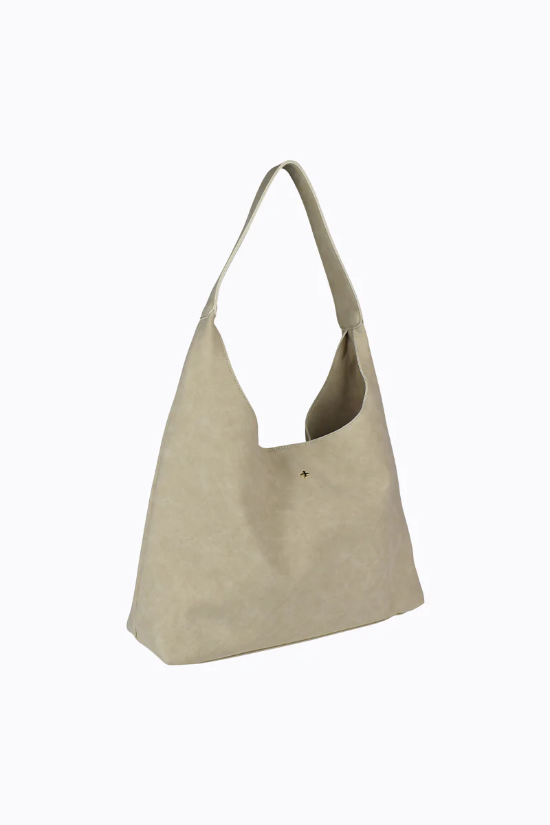 Jami - Beige Faux Suede - Image 3