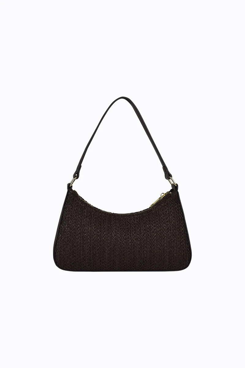 Josee - Chocolate Faux Raffia - Image 3