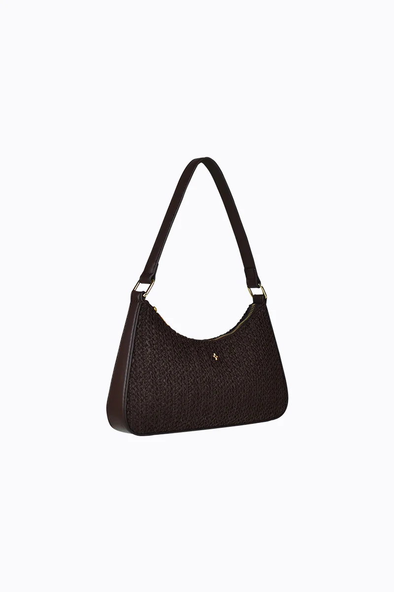 Josee - Chocolate Faux Raffia - Image 4