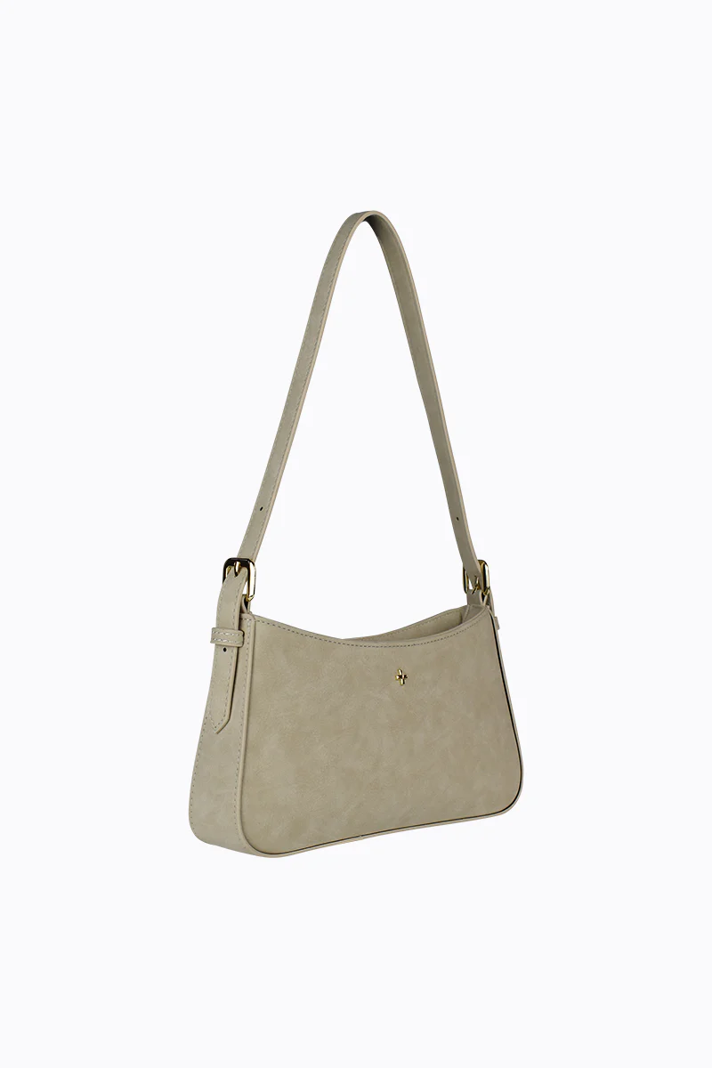 Lilu - Beige Faux Suede - Image 4
