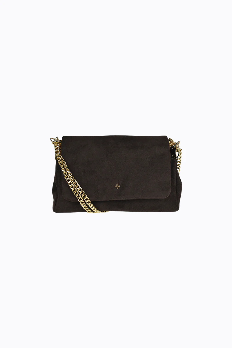 Marvel - Chocolate Faux Suede