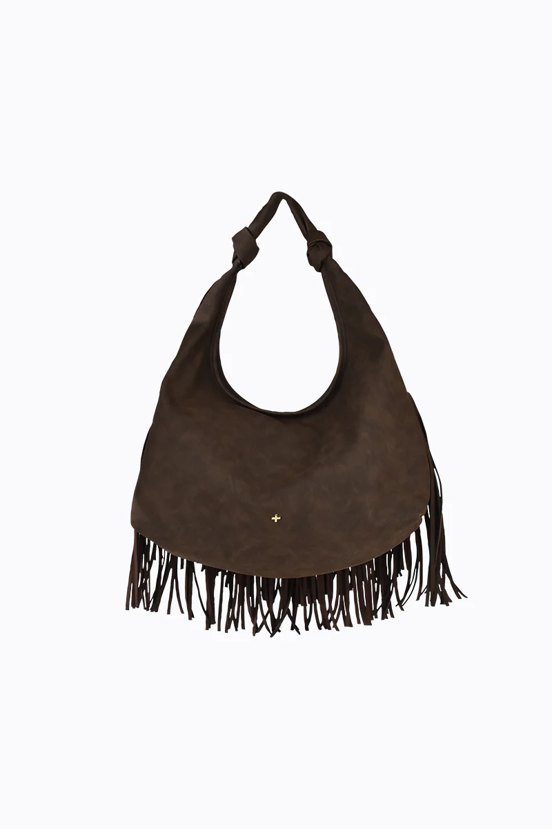 Moss - Chocolate Faux Suede - Image 4