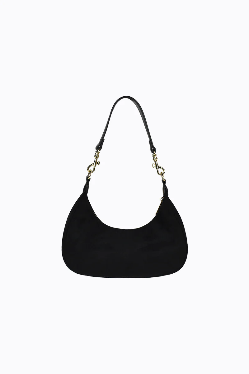 Munroe - Black Faux Suede - Image 4