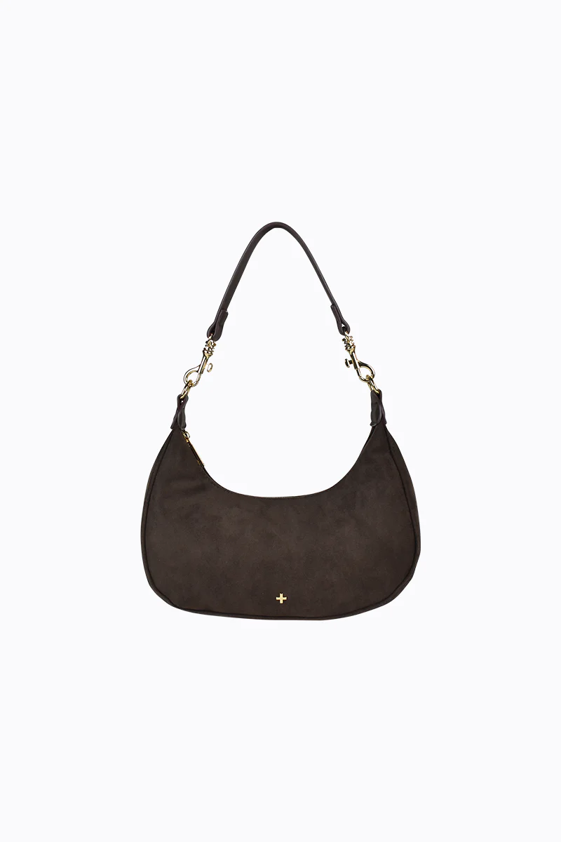 Munroe - Chocolate Faux Suede