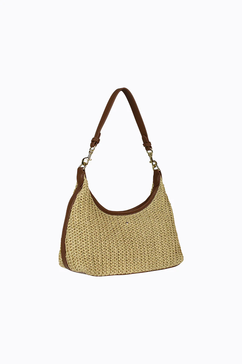 Peach - Natural Faux Raffia - Image 3