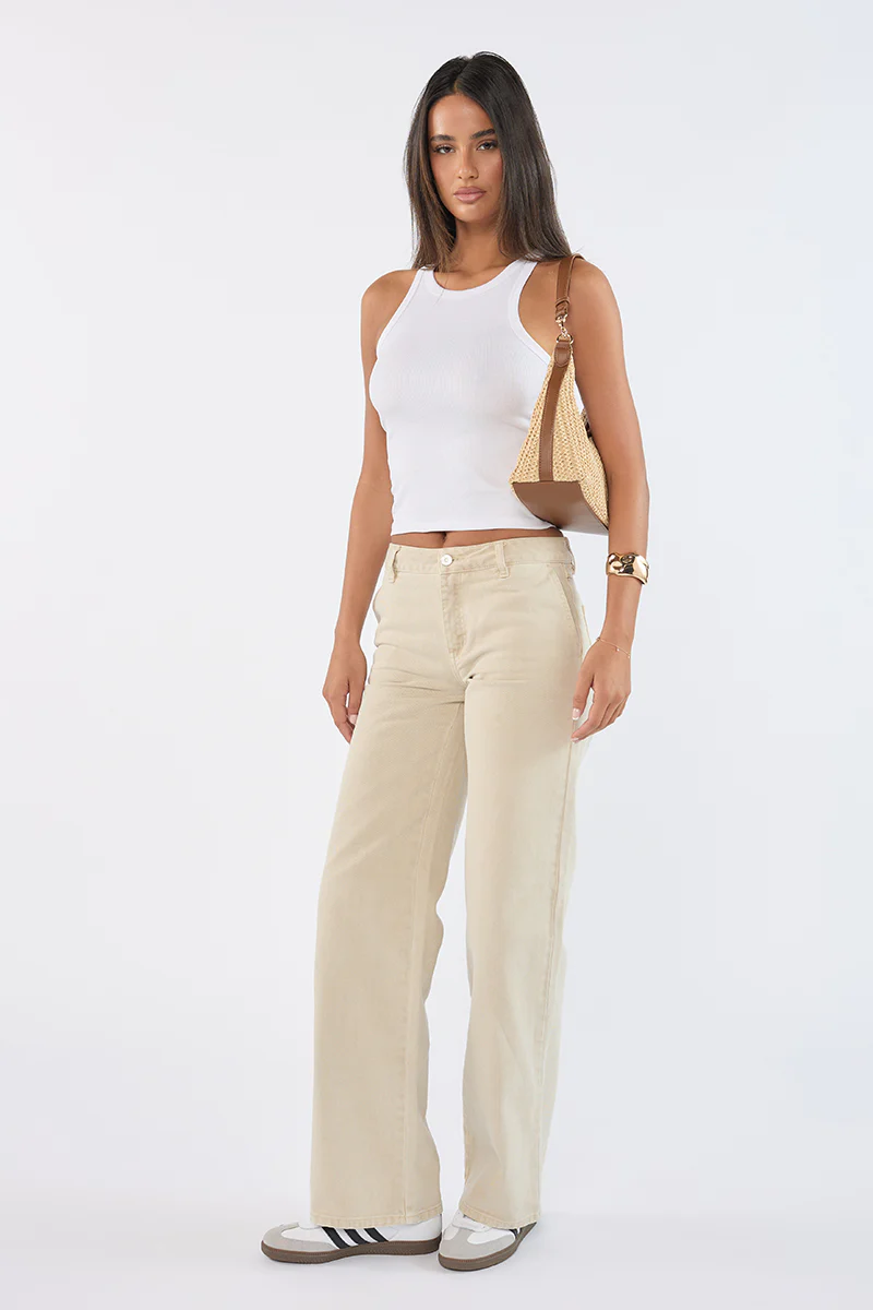 Peach - Natural Faux Raffia - Image 5