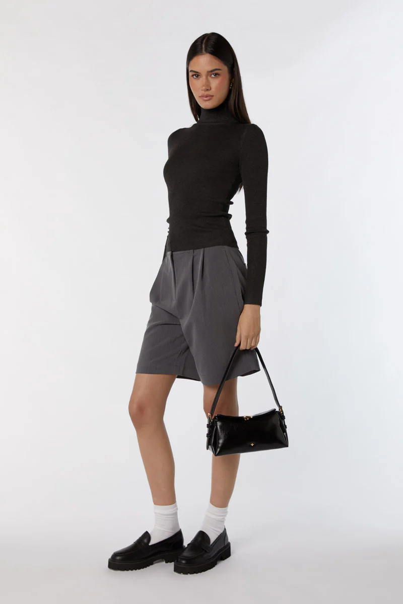 Rachel - Black Crinkle - Image 5