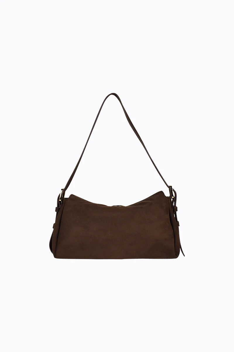 Rachel - Chocolate Faux Suede - Image 4