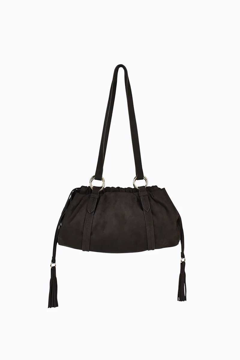 Rory - Dark Chocolate Faux Suede - Image 4