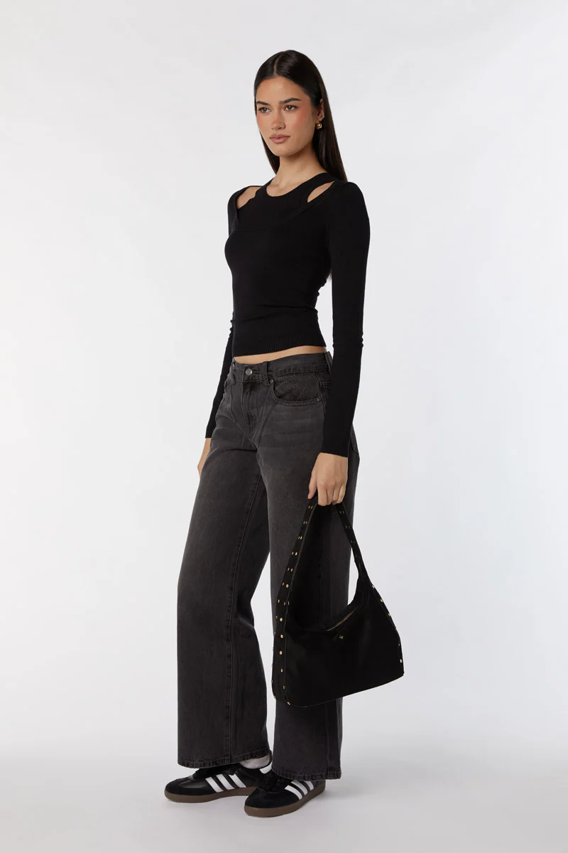 Soho - Black Faux Suede - Image 5