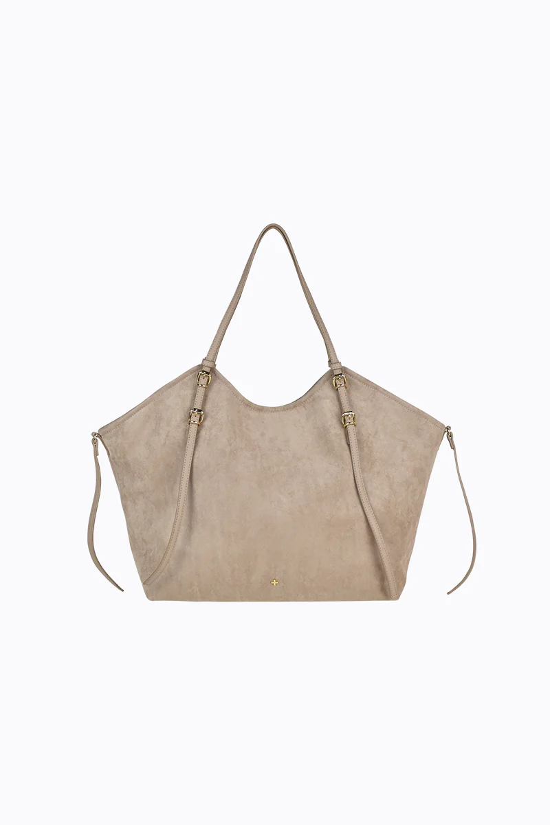 Steffy - Nude Faux Suede