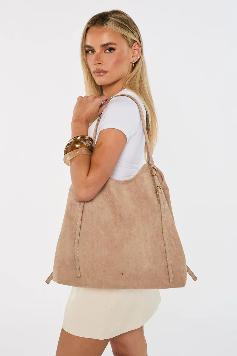 Steffy - Nude Faux Suede - Image 5
