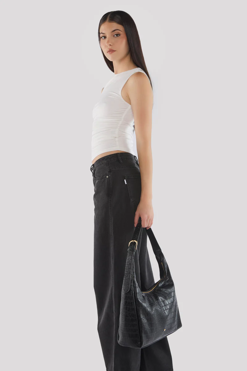 Tribeca - Black Croc - Image 4
